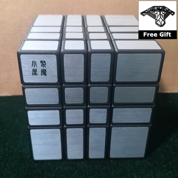 2021 NOV Magic Mirror Kocka Bloki 4x4 Hitrost Puzzle Stres Razbremenilna Cubo Izobraževanja Odraslih Otrok Igrače za Darila z Nosilcem 19995