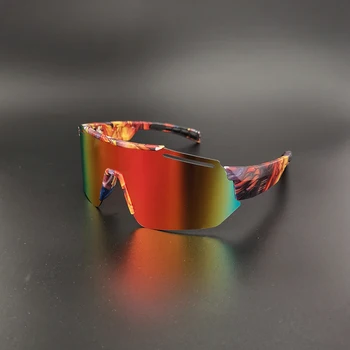 2021 Cestno Kolo sončna Očala UV400 Moški Ženske Šport Izvaja Ribolov Očala MTB Kolesarski Očala Rimless Kolesarska Očala Kolesar Oči