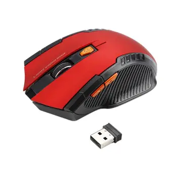 2.4 G Wireless Mouse USB Laser Gaming 6 Gumbov Miške na Baterijski Pogon Miši Z USB Sprejemnik Za Prenosni računalnik Prenosni RAČUNALNIK Desktop