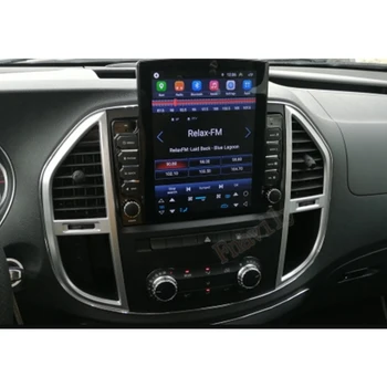 Fnavily Android 10 avtoradia Za Mercedes Benz Vito Avto Multimedijski Sistem Predvajalnik, GPS Navigacija Navpično Zaslon Tesla Slog 9.7