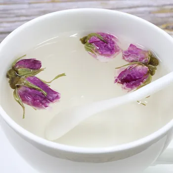 2020 Kitajski Čaj Vijolično Rosebud Rose Brsti Posušen Cvet Cvetni Zeliščni Zelena Hrana za Zdravstveno Varstvo