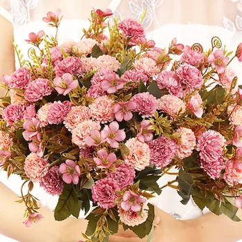 Umetne Rože Lila Simulacije Ponaredek Cvetje svate Vrt Valentinovo Doma Dekoracijo Cvet