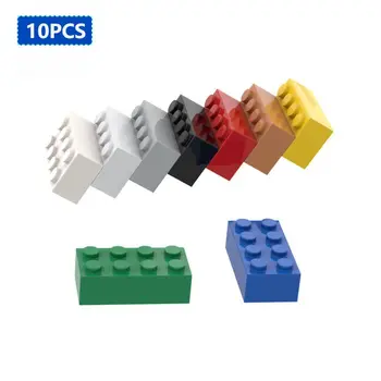10PCS MOC Opeke 3001 2x4 Združljiv Združuje Delci Za Gradnjo Blokov, Deli DIY Izobraževalne Deli Igrače Za Otroke 101264