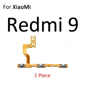 Stikalo Vklop IZKLOP Izklop Glasnosti Gumb Traku Flex Kabel Za XiaoMi Redmi Opomba 9 9S K30 5G Poco X3 X2 M2 M3 F2 Pro Max Prime