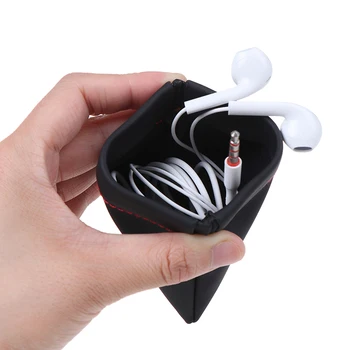 Prenosni PU usnje slušalke primeru vrečko za shranjevanje slušalke slušalke torbica