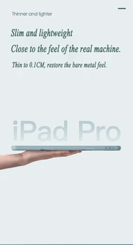 Nove Magnetne Split Zaščitni Pokrov 2021 Za iPad M1 Pro 11 Funda iPad 10.2,7&8. Generacije 10.5 2020 10.9 Air4 & 3 Svinčnik
