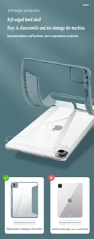 Nove Magnetne Split Zaščitni Pokrov 2021 Za iPad M1 Pro 11 Funda iPad 10.2,7&8. Generacije 10.5 2020 10.9 Air4 & 3 Svinčnik