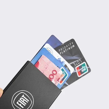Tanko ID Kartico, RFID Primeru Samodejno Kovinski Ključ imetnika kartice Bančna Kartica Primeru za Fiat Aegea 500c Panda Uno Palio Tipo Doblo