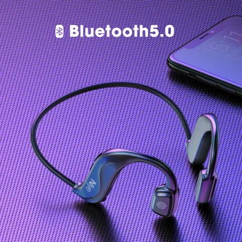 Brezžične Bluetooth Slušalke Športne Slušalke Teče Slušalke Šport Nepremočljiva Odprto Uho Za Vožnjo Kolesarjenje 102595