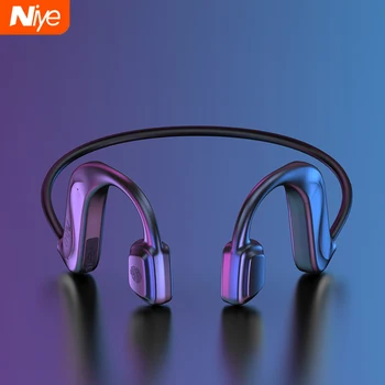 Brezžične Bluetooth Slušalke Športne Slušalke Teče Slušalke Šport Nepremočljiva Odprto Uho Za Vožnjo Kolesarjenje