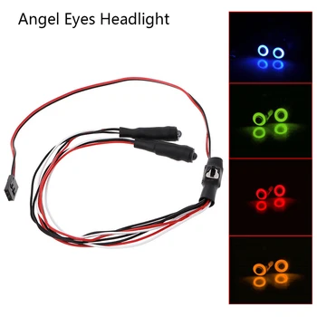 5 mm 2Leds Luč, Angel Demon Oči LED Smerniki Žarnice Za 1/10 RC Avto Dodatki Angel Demon Oči LED