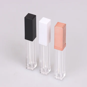 Vroče 5ml Rose Zlata Lip Gloss Cevi DIY Prazno Kozmetični Posodo Povratne Steklenice Tekoče Šminka Shranjevanje Steklenice