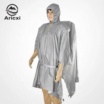 ARICXI Ultralahkimi, Pohodništvo, Kolesarjenje dežni Plašč Zunanji Nadstrešek Kampiranje Mini Tarp Sonce Zavetje posodobljene 15D Silikonski & srebrna prevleka