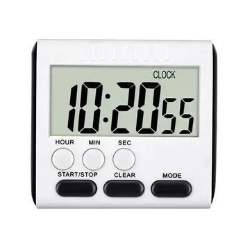 Kvadratni Digitalni LCD Zaslon Kuhinjski Timer, Digitalno Kuhanje Count Up Odštevanje Alarm Spanja Štoparice Ura Kuhinjski Timer Za Kuhanje