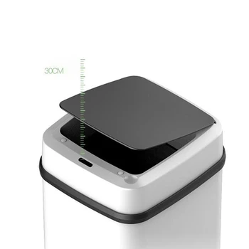 12L Smart Smeti Lahko Samodejno Indukcijske Dustbin Infrardeči Senzor Koš za smeti Za Kuhinjo Kopalnica Dom Inteligentne Smeti