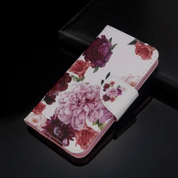 Srčkan Naslikal Etui Za Xiaomi Mi 11 Flip Usnje Magnetni Denarnice Primeru Za Xiomi Xiaomi mi11 M2011K2C 6.81