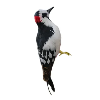 Colorful Artificial Woodpecker Bird Garden Decor Adorable Toy 33x10x6cm 103586
