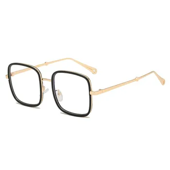 Kvadratni NI Modro Svetlobo Očala Okvirji za Očala, Optično Okvirji Moški Ženske Očala Okvirji za Očala na Recept