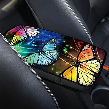 Aimaao 3D Živali metulj Avtomobilskih Sedežnih prevlek Volan & sredinski Konzoli Armrest Avtomobilski Varnostni Pas