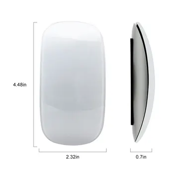Brezžična Arc Touch Čarobno Miško Ergonomska Ultra Tanek Polnilna Miši Optični 1600 DPI za Apple Macbook Miško Wireles