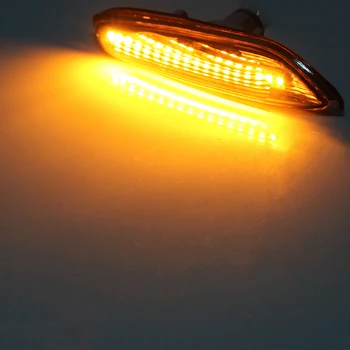 FORAUTO Avto LED Strani Marker Svetlobe Avto Kazalnik Vključite Opozorilne Luči Za BMW E90 E91 E92 E60 E87 E82 E61 DC 12V brez Napak 104555