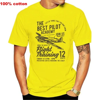 Polet Usposabljanje Tshirt Letala Pilot Shirt Premium Tee NOVA