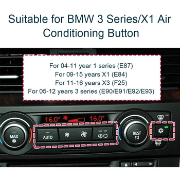 Nov Avto, A/C, klimatska Gumb Prezračevalni Odprtini Zavihku Posnetek Prezračevalni Odprtini Stikalo za Zamenjavo sponke za BMW X1 X3 E84/E90/E91/E92/E93