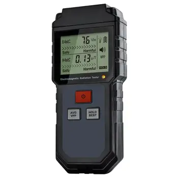 Elektromagnetno Polje Sevanja Tester EMF Meter Ročni Števec Digitalni Dozimeter LCD Detektor za Merjenje