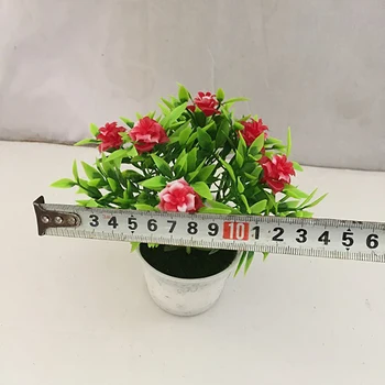 1Pc Novo Posajenih Umetne cvetne Rose Fazi Vrt Poroka Doma Stranka Ponaredek Cvet Doma Dekoracijo Rekviziti 13*14 cm