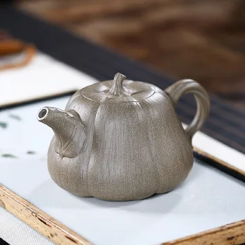Yixing Zisha čajnik master priročnik surove rude oddelek gline bučna čajnik darilo črke