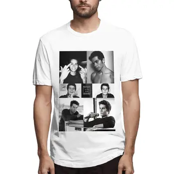 Dylan O ' Brien Stopnica Teen Wolf T Shirt Ustvarjalne Tee Majica Kratek Rokav Crewneck T-Majice Čistega Bombaža Grafiko, Ki Je Natisnjena Oblačila 108786