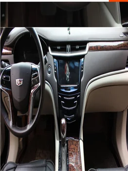 Za obdobje 2013-2018 Cadillac XTS BOKI mahagoni ogljikovih vlaken notranje spremembe, Spredaj okrasni trakovi avtomobilska dodatna oprema levo pogon