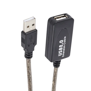 5M 10 M 15M 20M USB 2.0 Kabel, Podaljšek Kabel, Žice Prenos Podatkov Podaljšek Za Monitor, Projektor Miške, Tipkovnice