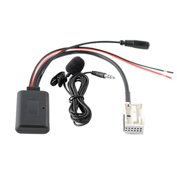 12Pin Modul Bluetooth za Brezžični Avto Radio Stereo Glasbe Aux Kabel Adapter Za Peugeot 207 Citroen