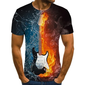 Nove Moške Lobanje T-shirt za Moške 3D Tiskanih Lobanje T-shirt 110034