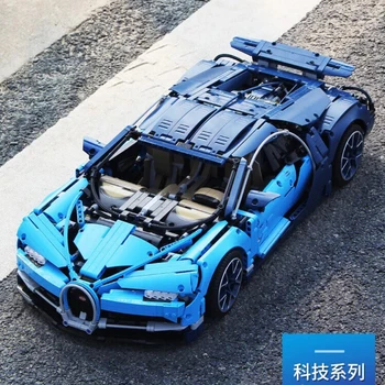 3636pcs High Tech Serije Bugatting Chiron dirkalnika Model Stavbe Bloki, Opeke Igrače za Fante Fit Združljiv z Legoingly