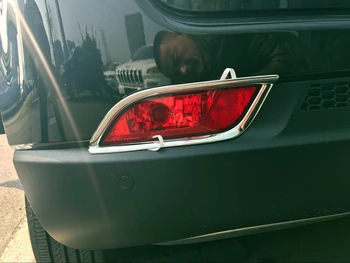 Za Jeep Compass 2017-2020 Chrome Spredaj Zadaj Megle Luč Svetlobe Žarnice Okvir Pokrova Trim Nalepke Avto Styling