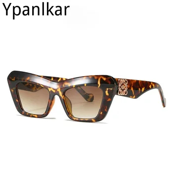 2021 Vintage Moda Kvadratnih sončna Očala Ženske Moški Znanih Luksuzne blagovne Znamke Oblikovalec Velik Okvir Gradient sončna Očala Za Žensko UV400 114226