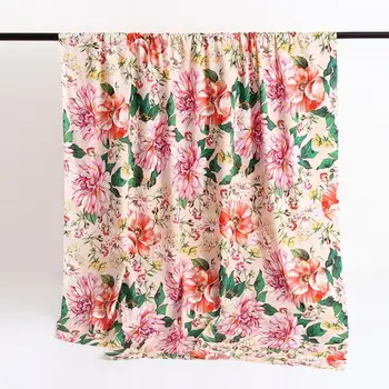 Romantični Siciliji Digitalno slikarstvo čiste bombažne tkanine za poletje obleko шитье ткань telas tissu coton tissus tela šivanje хлопок