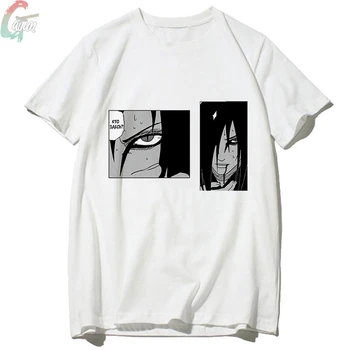 Japonski Harajuku Moda Anime Poletne T Shirt Itachi Risanka Priložnostne Kul Ulične Sasuke Tshirt Za Moške, Nekaj Obleke Vrhovi 114369