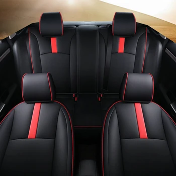 Za Honda Civic 10. generacije Avtomobilskih Sedežnih prevlek ， Celoten Sklop z Vodotesno Usnje，Fit 2016-2021 Auto varstvo dodatki 114457