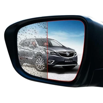 Avto Rearview Mirror Stekla Film Nepremočljiva Anti-Megla Dež-Dokazilo Okno MembraneNEW 11461