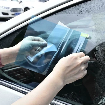 Avto Rearview Mirror Stekla Film Nepremočljiva Anti-Megla Dež-Dokazilo Okno MembraneNEW