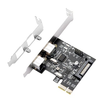 PCIe PS/2 Adapter Kartica PCIe PS/2 Razširitveni Kartici Tipkovnico in Miško vmesniško Kartico
