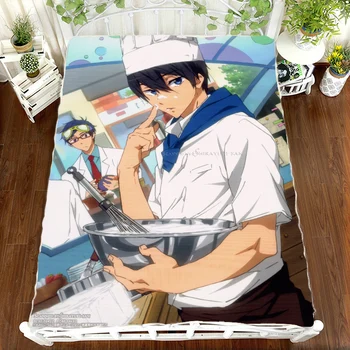 Anime Manga BREZPLAČNO! IWatobi Plavati Klub Posteljo Stanja 150*200 cm Bedsheet