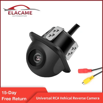 Univerzalni RCA Rearview Fotoaparat z Vodilno Črto Night Vision Obračalni Samodejno Parkiranje Zaslon CCD Nepremočljiva 170 Stopinj HD Video