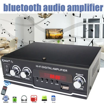 HI-fi Bluetooth Ojačevalnik Avto/Home Theater Digital Power Audio Predvajalnik Zvoka Sistem Zvočnikov Bass Treble Nadzor
