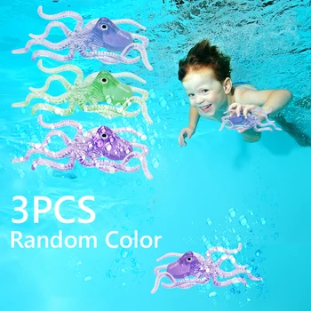 Juegos piscina Otrok Poletje Potapljanje Igrača Bazenu pod vodo Hobotnica Otroci, ki so Usposabljanje Vode Igre Naključno Barvo Najboljših Daril