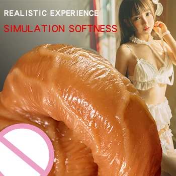 Realističen Dildo, Vibrator G-spot Masaža Masturbacija Realističen Občutek Pravi Penis Seks-Igrače Za Ženske Adult Sex Shop