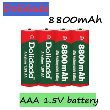 1,5 V AAA polnilne baterije 8800mah AAA 1,5 V Novi Alkalni Polnilna batery za led luči igrača AAA baterije